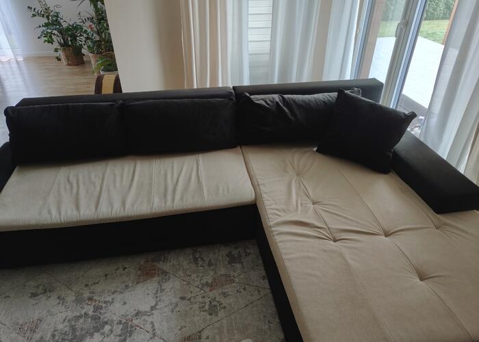 Grajewo ogłoszenia: Sprzedam duży narożnik, z funkcją spania.